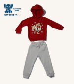 Red Hoodie Set